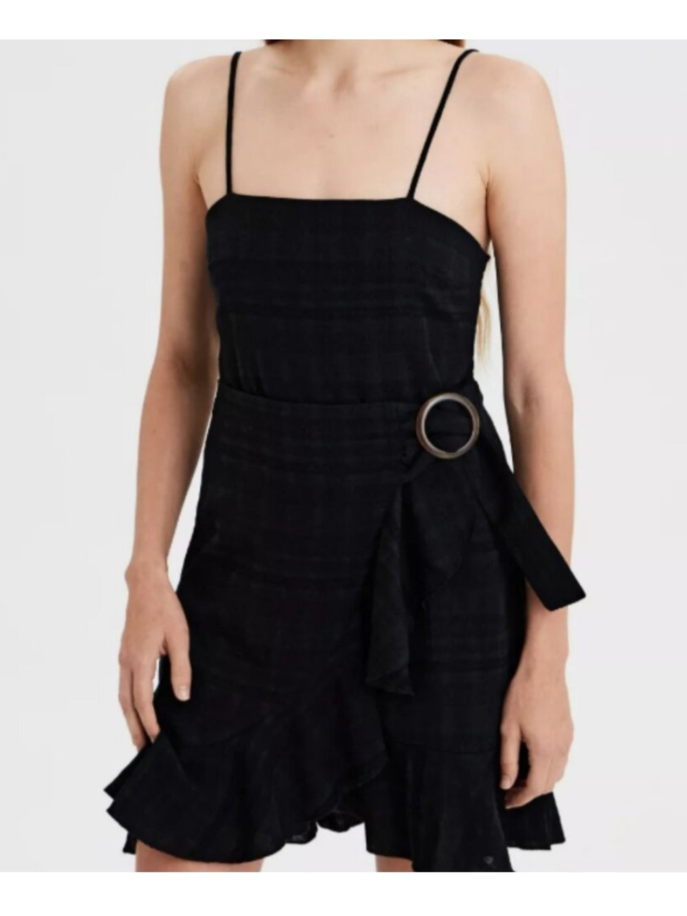 American Eagle Wrap front Cami Mini Dress